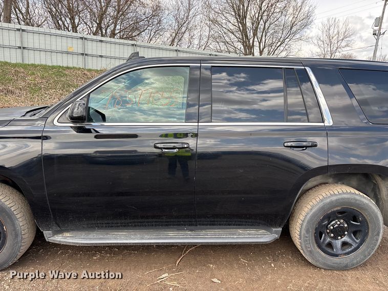 image for item YA2636 2017 Chevrolet Tahoe Police SUV