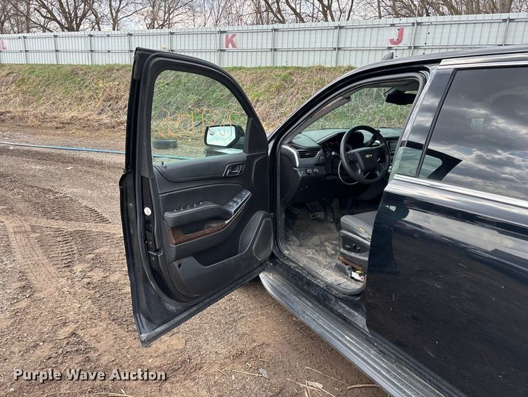 image for item YA2636 2017 Chevrolet Tahoe Police SUV