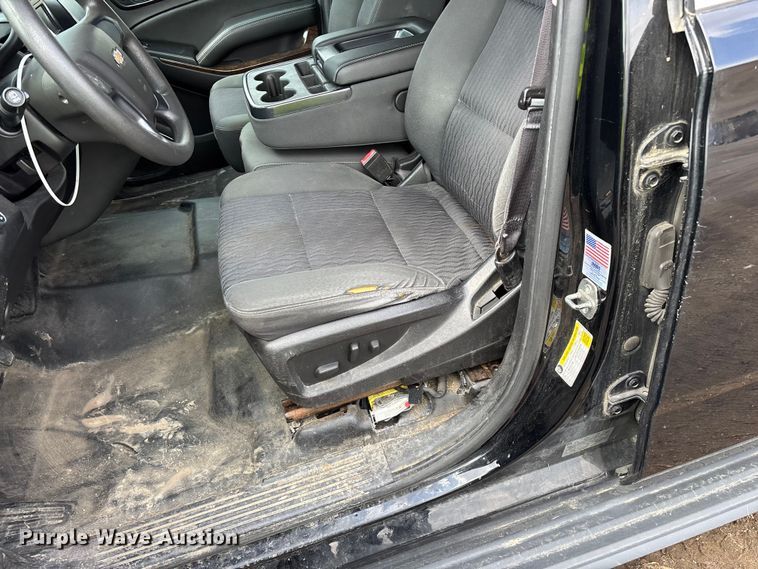 image for item YA2636 2017 Chevrolet Tahoe Police SUV