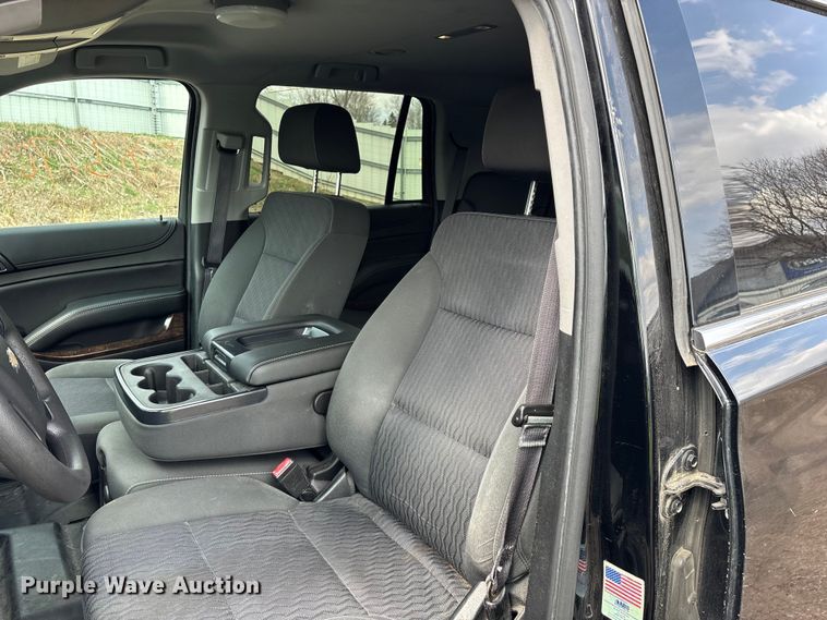 image for item YA2636 2017 Chevrolet Tahoe Police SUV