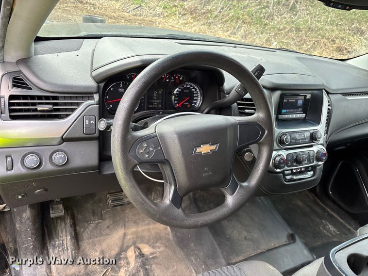 image for item YA2636 2017 Chevrolet Tahoe Police SUV