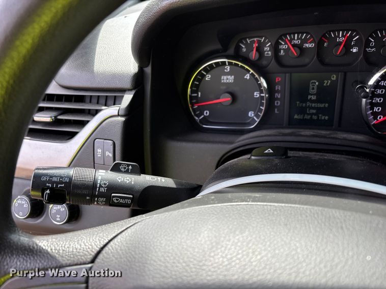 image for item YA2636 2017 Chevrolet Tahoe Police SUV