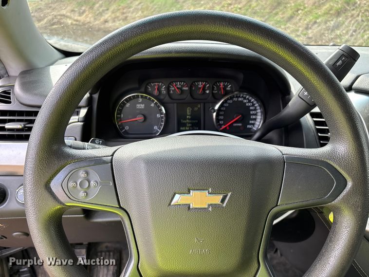 image for item YA2636 2017 Chevrolet Tahoe Police SUV