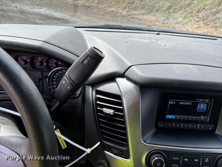 image for item YA2636 2017 Chevrolet Tahoe Police SUV