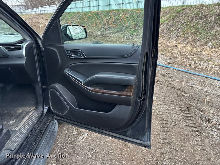 image for item YA2636 2017 Chevrolet Tahoe Police SUV