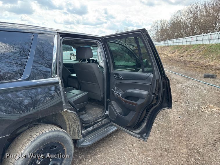 image for item YA2636 2017 Chevrolet Tahoe Police SUV