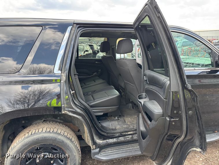 image for item YA2636 2017 Chevrolet Tahoe Police SUV