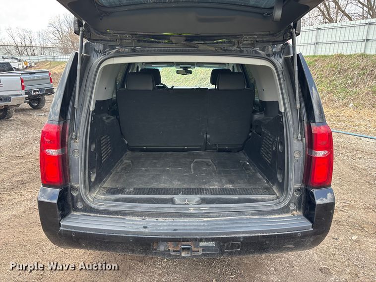 image for item YA2636 2017 Chevrolet Tahoe Police SUV