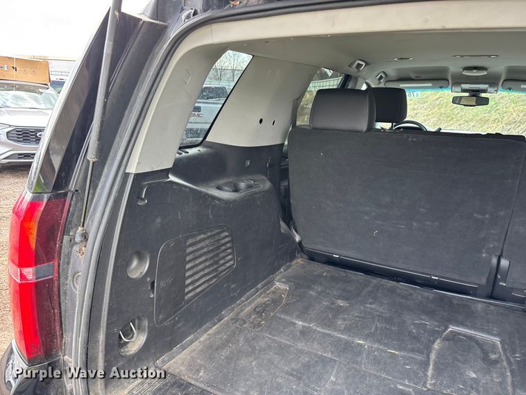 image for item YA2636 2017 Chevrolet Tahoe Police SUV