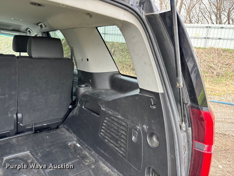 image for item YA2636 2017 Chevrolet Tahoe Police SUV