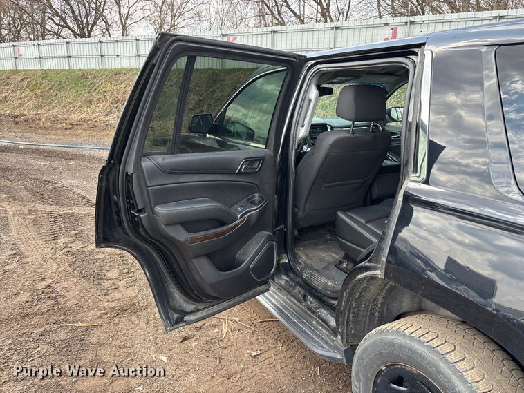 image for item YA2636 2017 Chevrolet Tahoe Police SUV