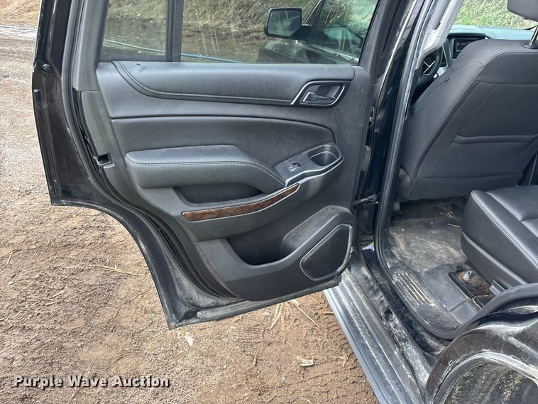 image for item YA2636 2017 Chevrolet Tahoe Police SUV