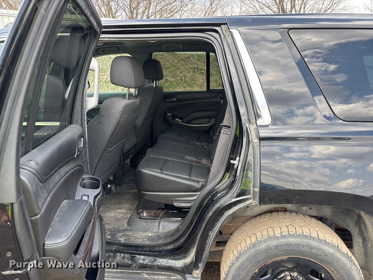 image for item YA2636 2017 Chevrolet Tahoe Police SUV