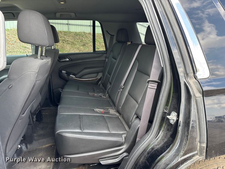 image for item YA2636 2017 Chevrolet Tahoe Police SUV