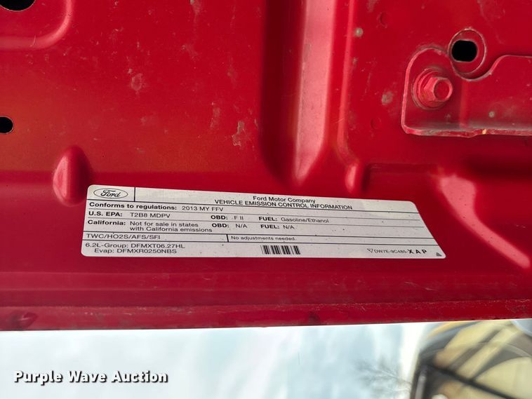 image for item YA2961 2013 Ford F350 Super Duty pickup truck