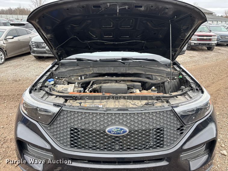 image for item YA2963 2020 Ford Explorer Police Interceptor Hybrid SUV