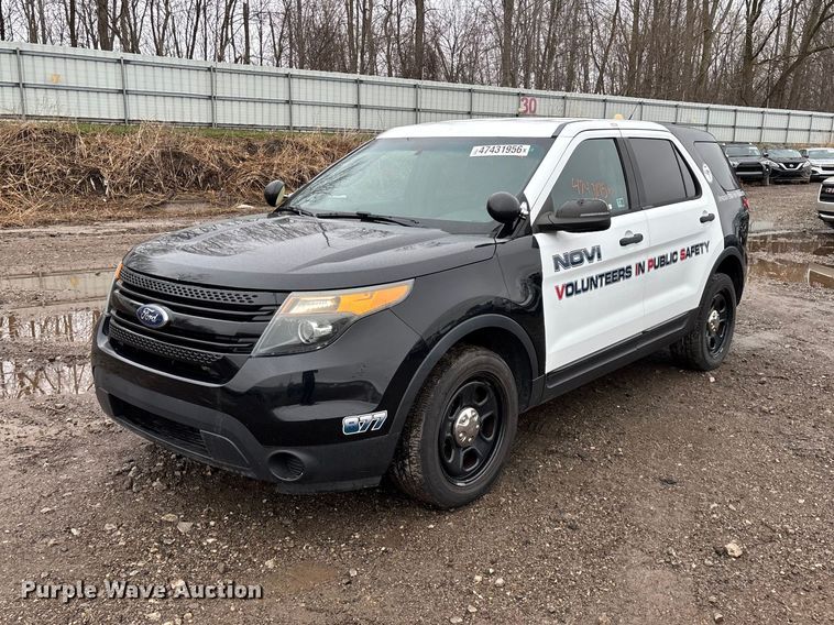 image for item YA2964 2015 Ford Explorer Police Interceptor SUV