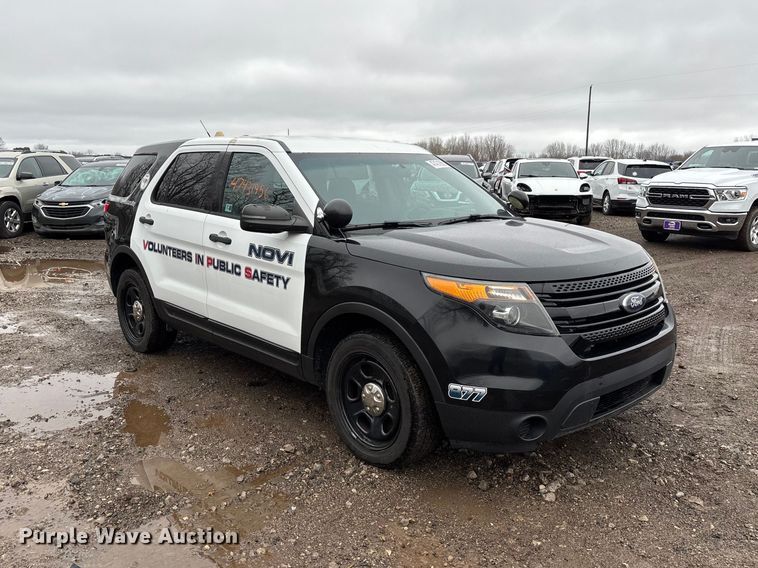 image for item YA2964 2015 Ford Explorer Police Interceptor SUV