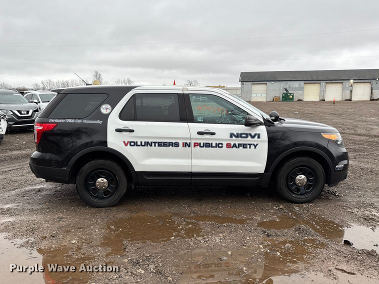 image for item YA2964 2015 Ford Explorer Police Interceptor SUV