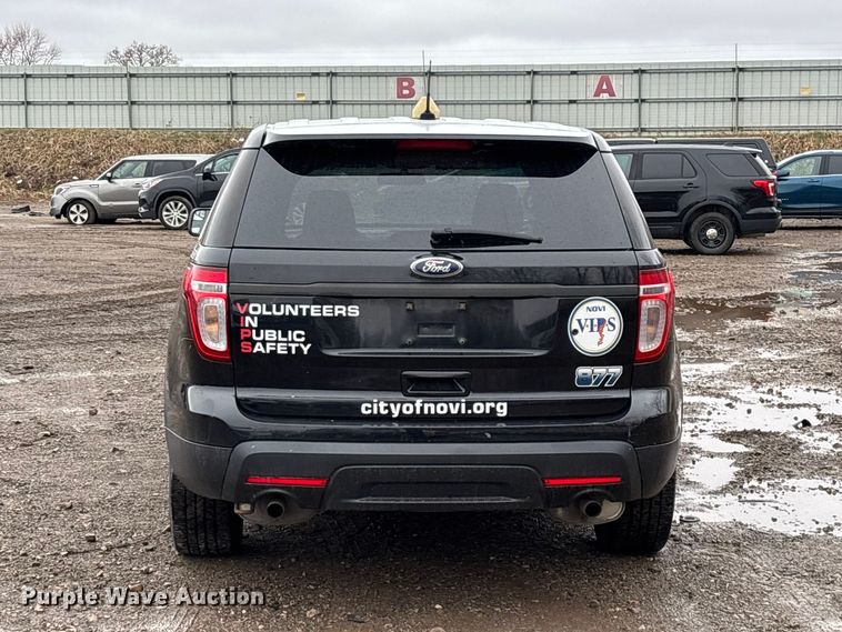 image for item YA2964 2015 Ford Explorer Police Interceptor SUV