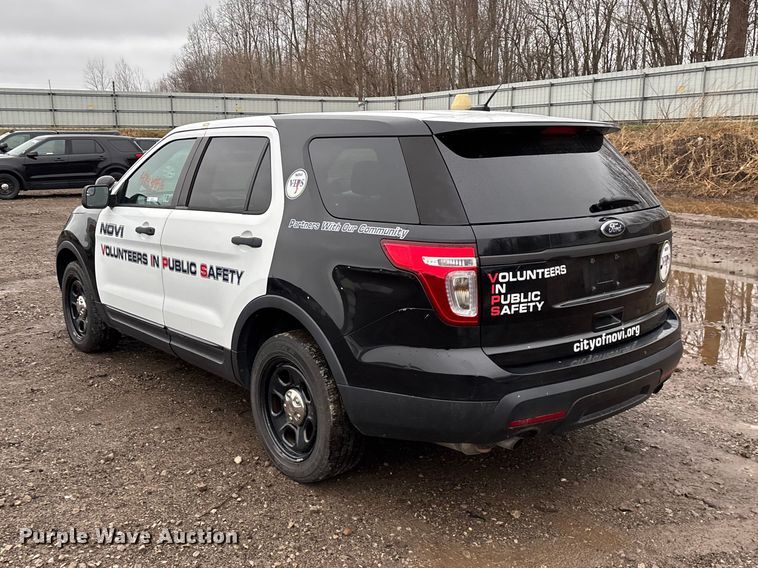 image for item YA2964 2015 Ford Explorer Police Interceptor SUV