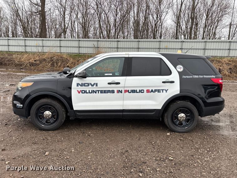 image for item YA2964 2015 Ford Explorer Police Interceptor SUV