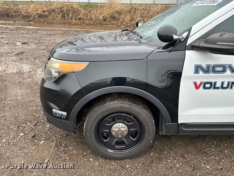 image for item YA2964 2015 Ford Explorer Police Interceptor SUV