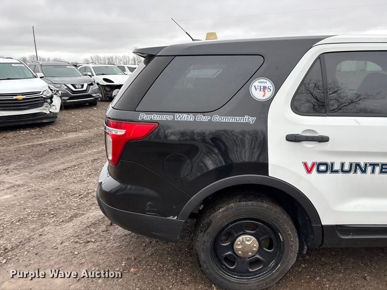 image for item YA2964 2015 Ford Explorer Police Interceptor SUV