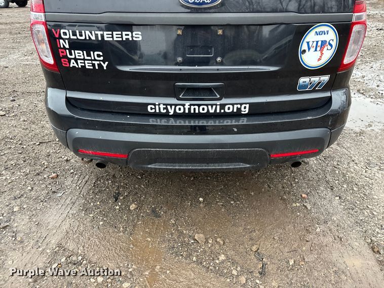 image for item YA2964 2015 Ford Explorer Police Interceptor SUV