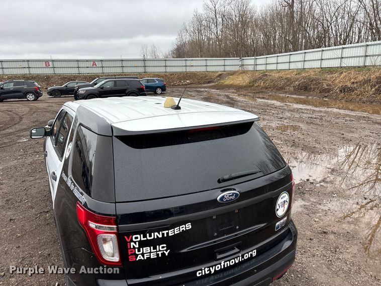 image for item YA2964 2015 Ford Explorer Police Interceptor SUV