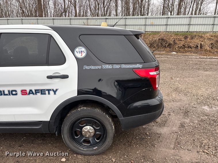 image for item YA2964 2015 Ford Explorer Police Interceptor SUV