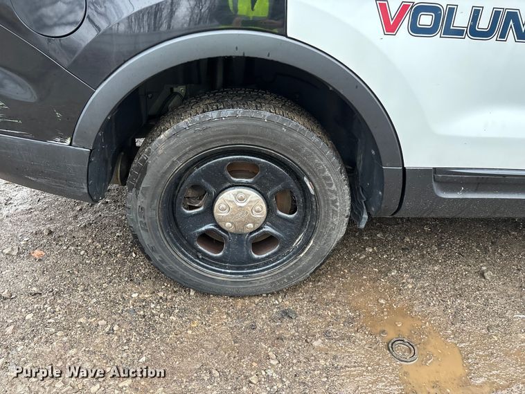 image for item YA2964 2015 Ford Explorer Police Interceptor SUV