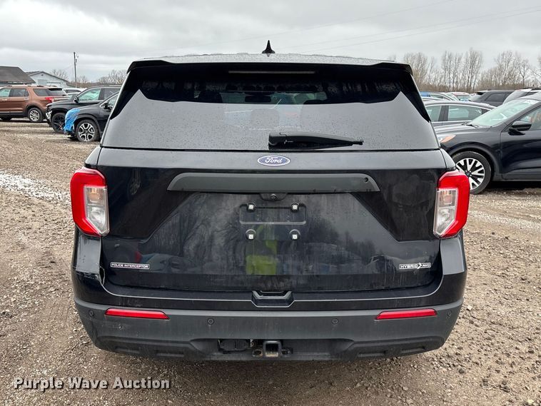 image for item YA2965 2020 Ford Explorer Police Interceptor SUV