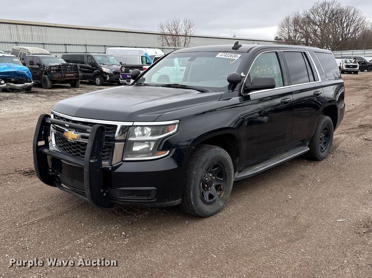 image for item YA2966 2015 Chevrolet  Tahoe Police SUV