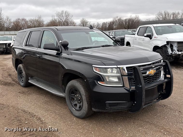 image for item YA2966 2015 Chevrolet  Tahoe Police SUV