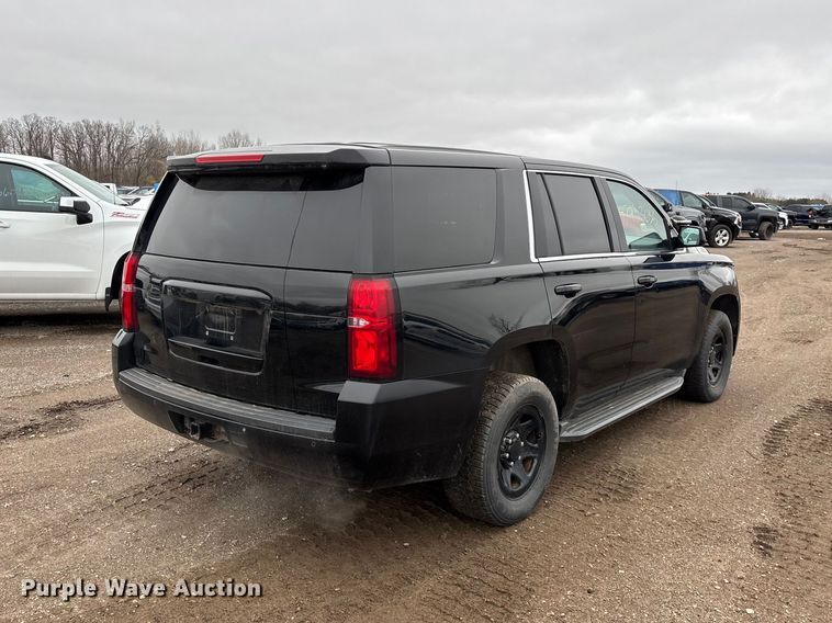 image for item YA2966 2015 Chevrolet  Tahoe Police SUV