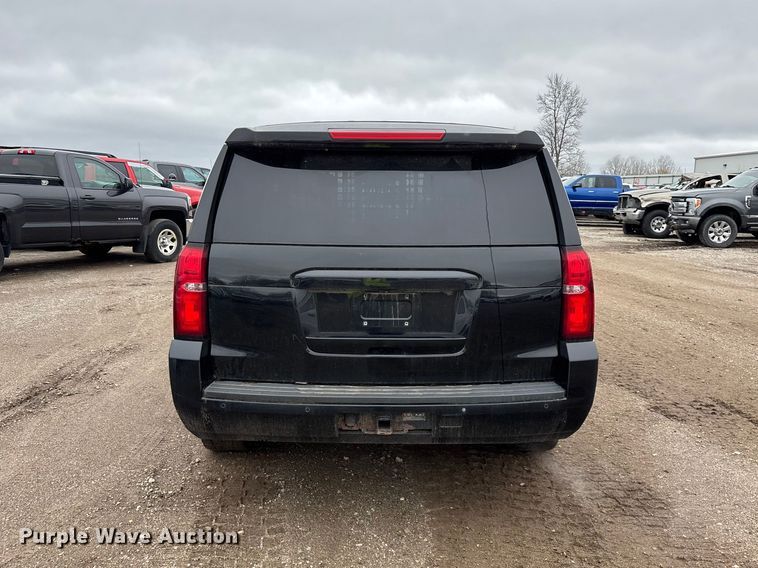 image for item YA2966 2015 Chevrolet  Tahoe Police SUV