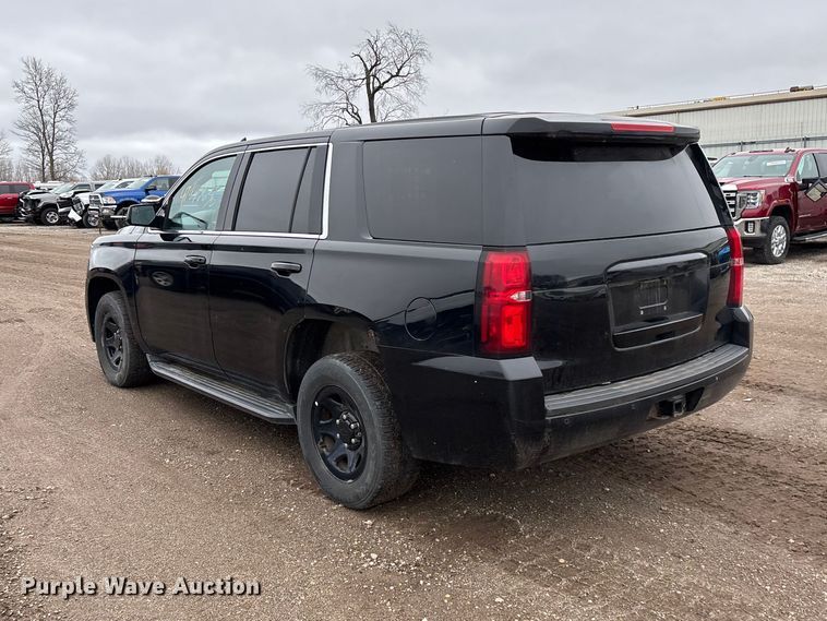 image for item YA2966 2015 Chevrolet  Tahoe Police SUV