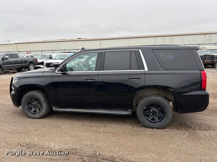 image for item YA2966 2015 Chevrolet  Tahoe Police SUV