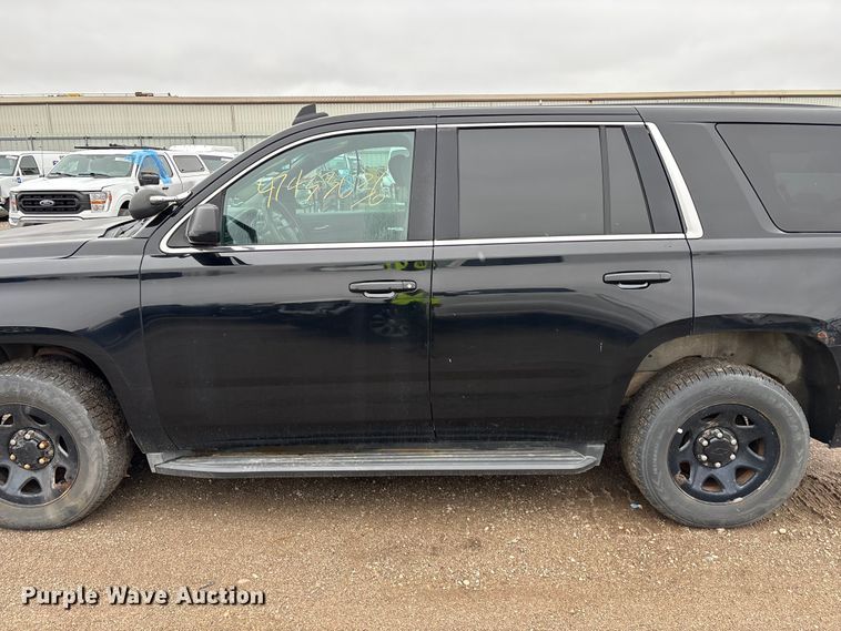 image for item YA2966 2015 Chevrolet  Tahoe Police SUV