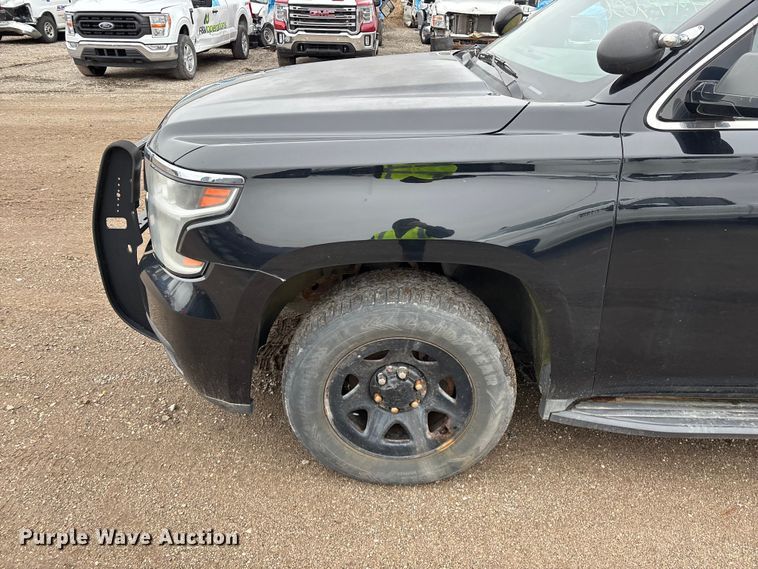 image for item YA2966 2015 Chevrolet  Tahoe Police SUV