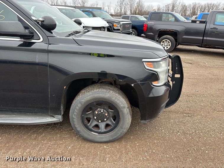 image for item YA2966 2015 Chevrolet  Tahoe Police SUV