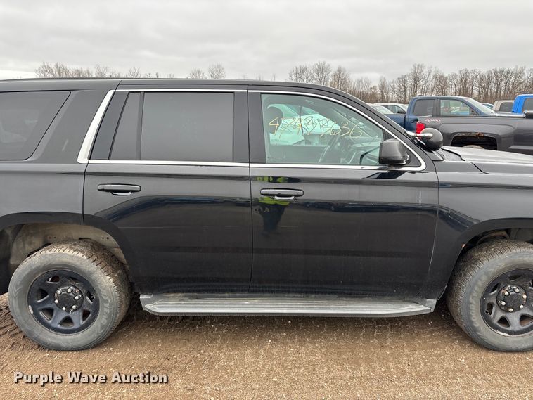 image for item YA2966 2015 Chevrolet  Tahoe Police SUV