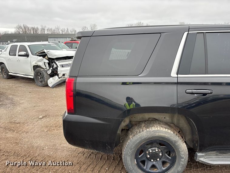 image for item YA2966 2015 Chevrolet  Tahoe Police SUV