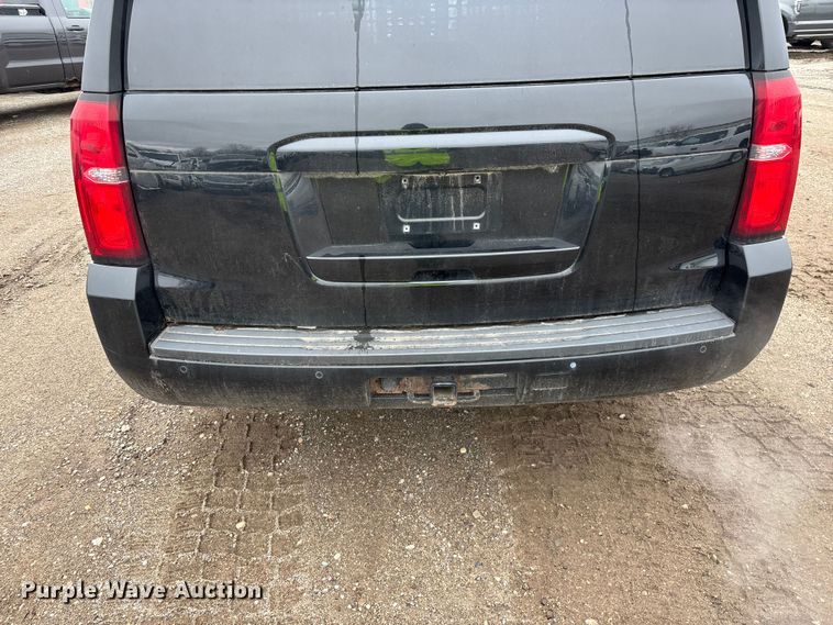 image for item YA2966 2015 Chevrolet  Tahoe Police SUV