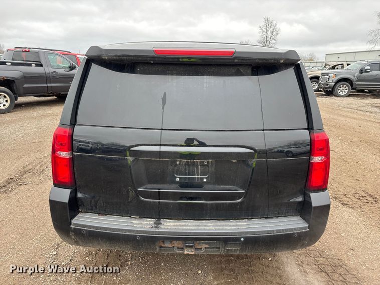 image for item YA2966 2015 Chevrolet  Tahoe Police SUV