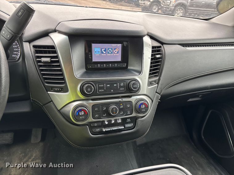 image for item YA2966 2015 Chevrolet  Tahoe Police SUV