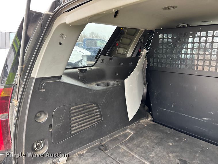 image for item YA2966 2015 Chevrolet  Tahoe Police SUV