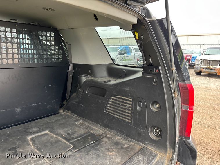 image for item YA2966 2015 Chevrolet  Tahoe Police SUV