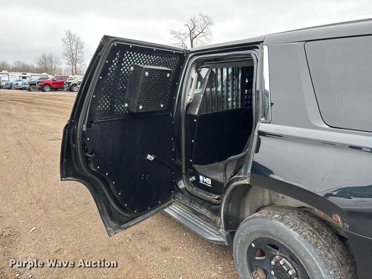 image for item YA2966 2015 Chevrolet  Tahoe Police SUV